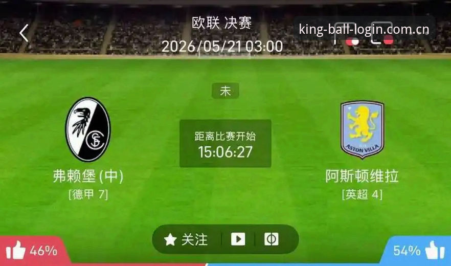 阿斯顿维拉欧联杯夺冠深度复盘：如何在球王会官方网获取赛事精华